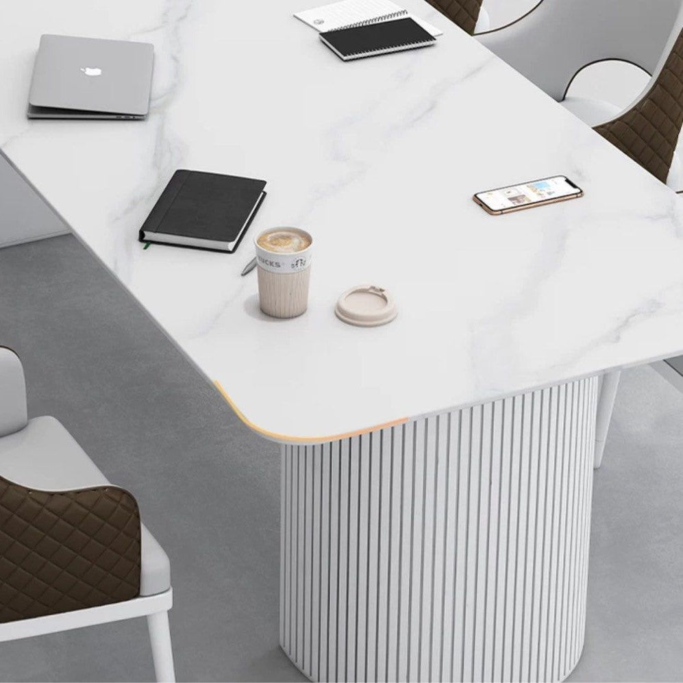 PHILLIP Modern Sintered Stone Office Table