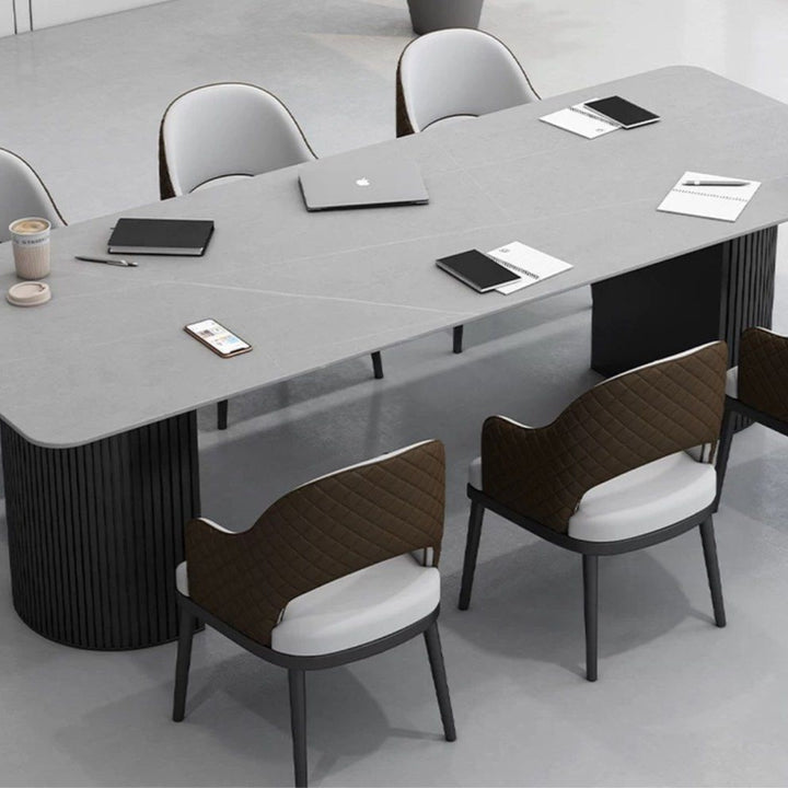 PHILLIP Modern Sintered Stone Office Table