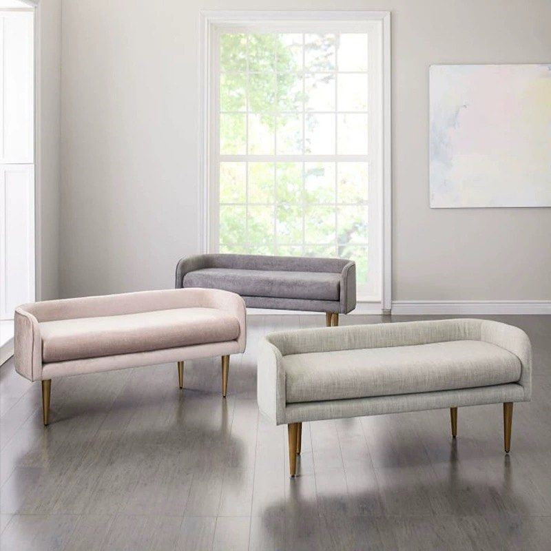 GENEVIEVE Classic Ottoman Bench