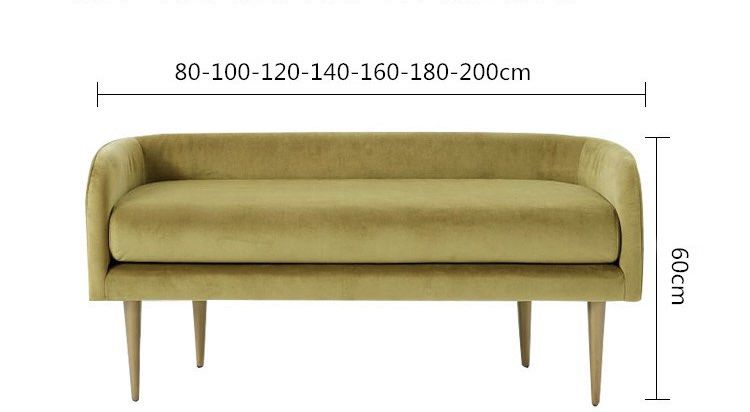 GENEVIEVE Classic Ottoman Bench