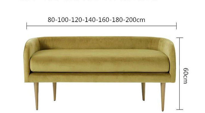 GENEVIEVE Classic Ottoman Bench
