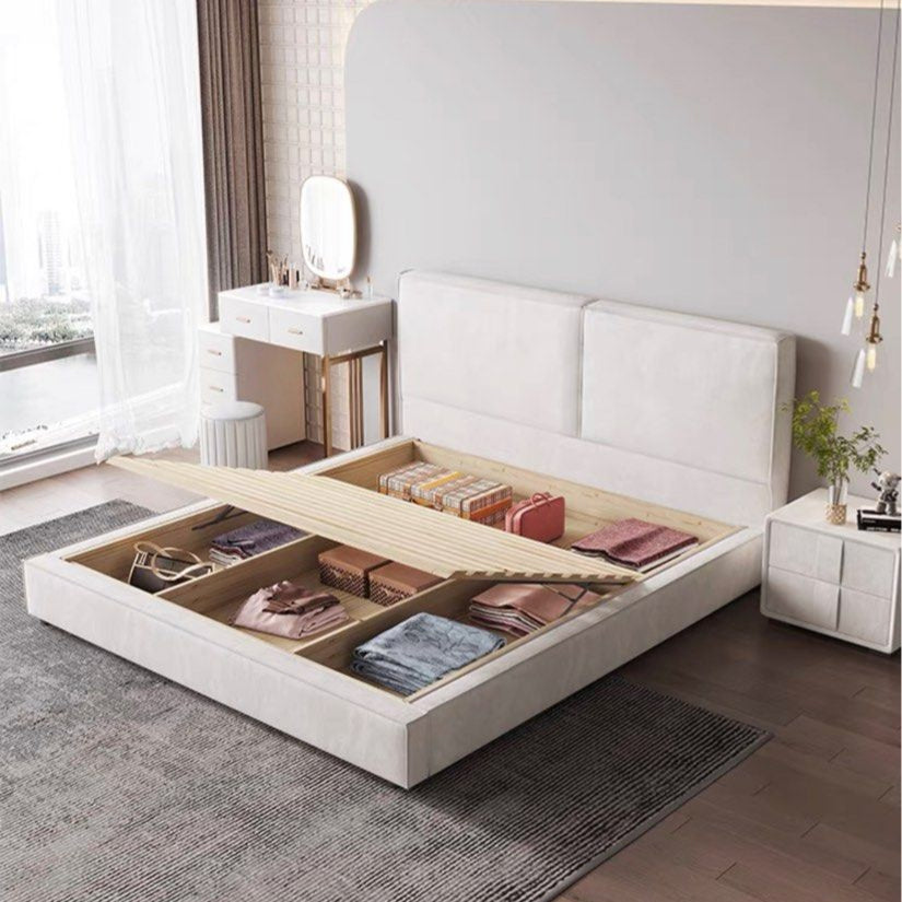 VOLIANO Modern Fabric Bedframe