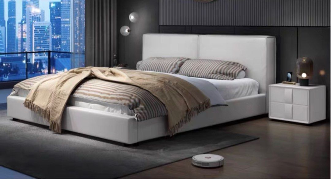 VOLIANO Modern Fabric Bedframe