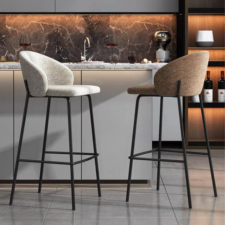 REZEN Modern Fabric Bar Stool