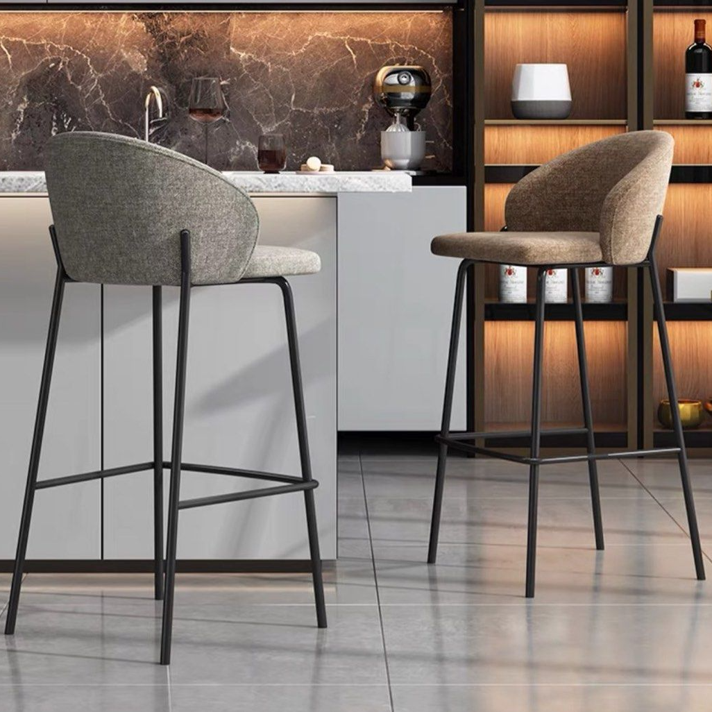 REZEN Modern Fabric Bar Stool