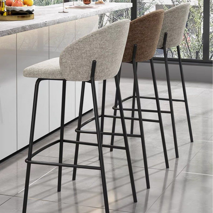 REZEN Modern Fabric Bar Stool