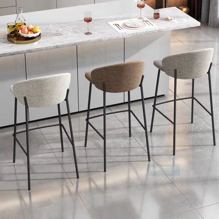 REZEN Modern Fabric Bar Stool