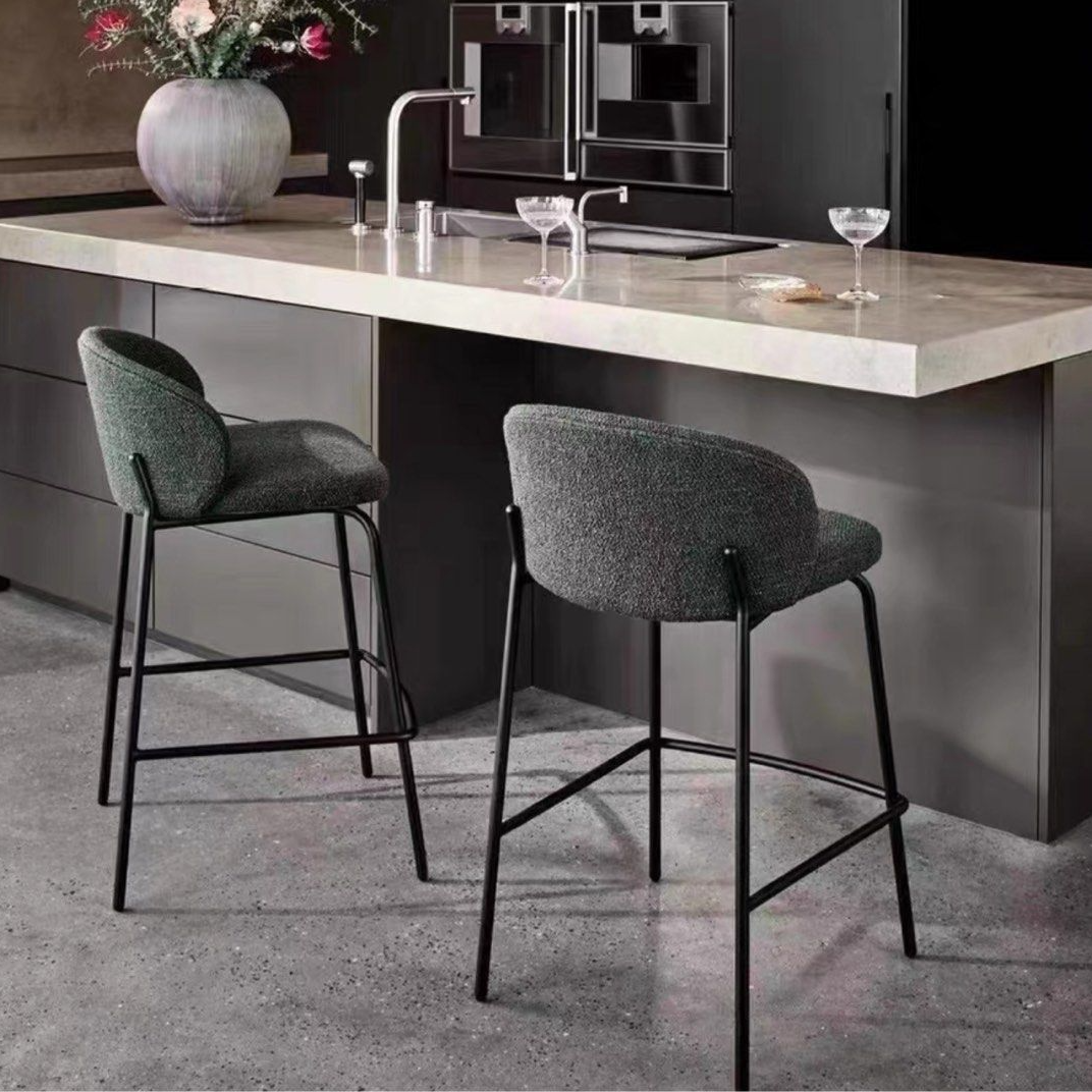 REZEN Modern Fabric Bar Stool