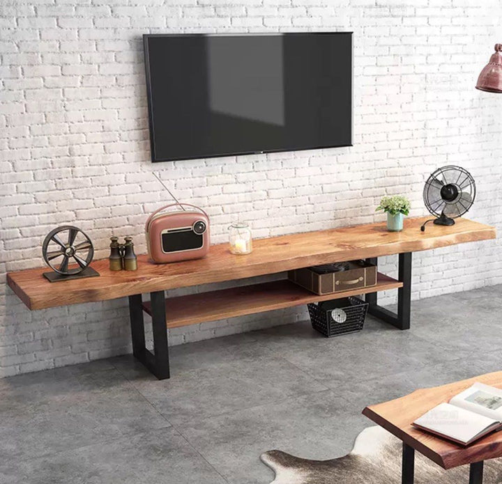JASS Rustic Solid Wood TV Console