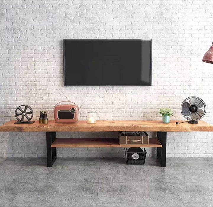 JASS Rustic Solid Wood TV Console