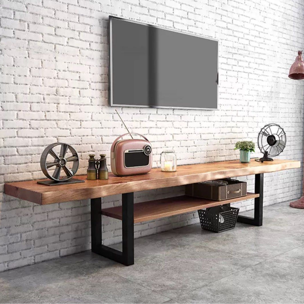 JASS Rustic Solid Wood TV Console