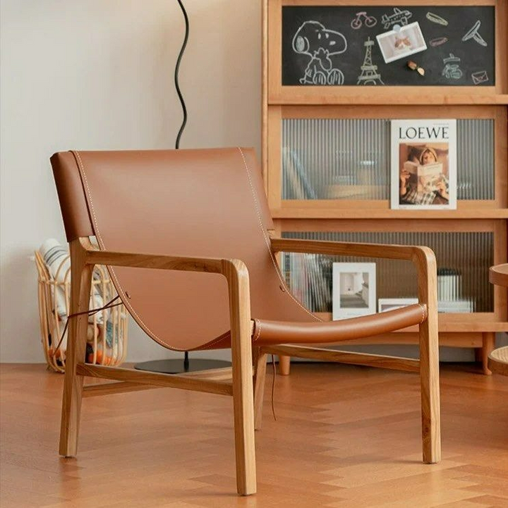 RAELYN Faux Leather Single Armchair