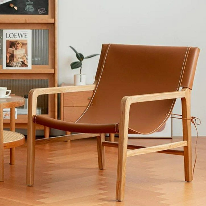 RAELYN Faux Leather Single Armchair