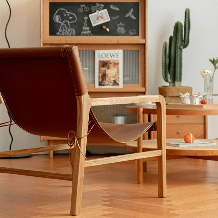 RAELYN Faux Leather Single Armchair