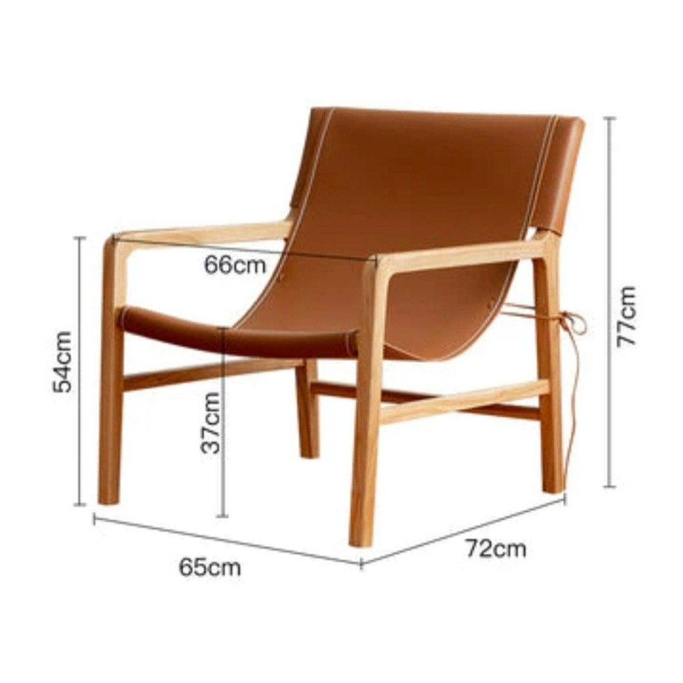 RAELYN Faux Leather Single Armchair