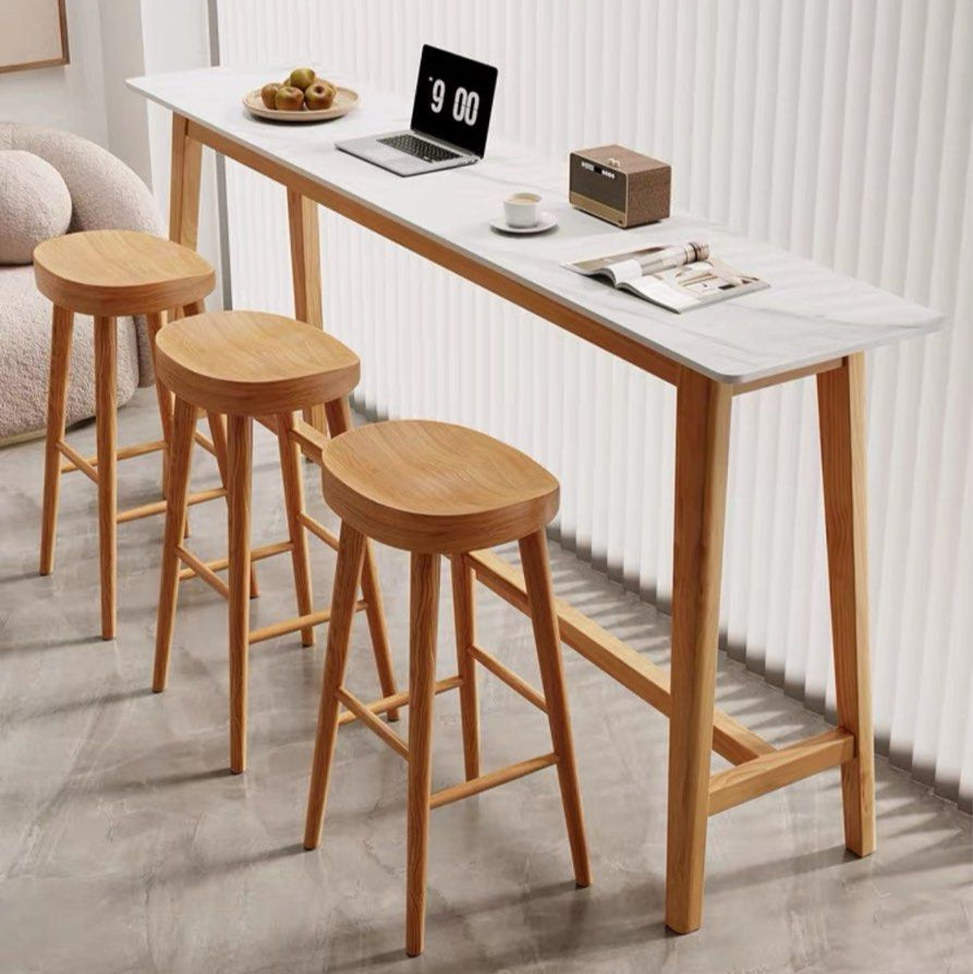 MALOV Modern Sintered Stone Bar Table