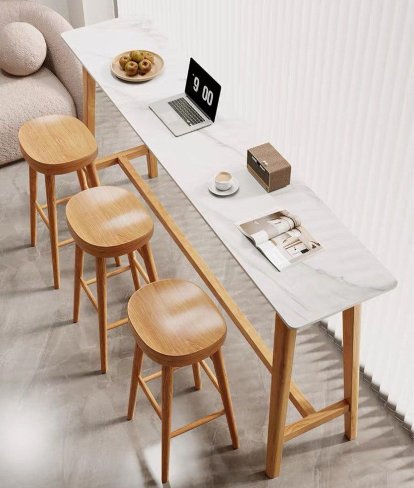 MALOV Modern Sintered Stone Bar Table