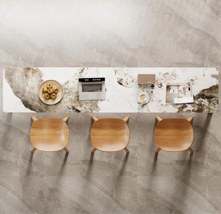 MALOV Modern Sintered Stone Bar Table