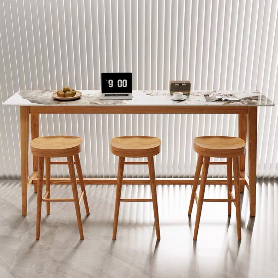 MALOV Modern Sintered Stone Bar Table
