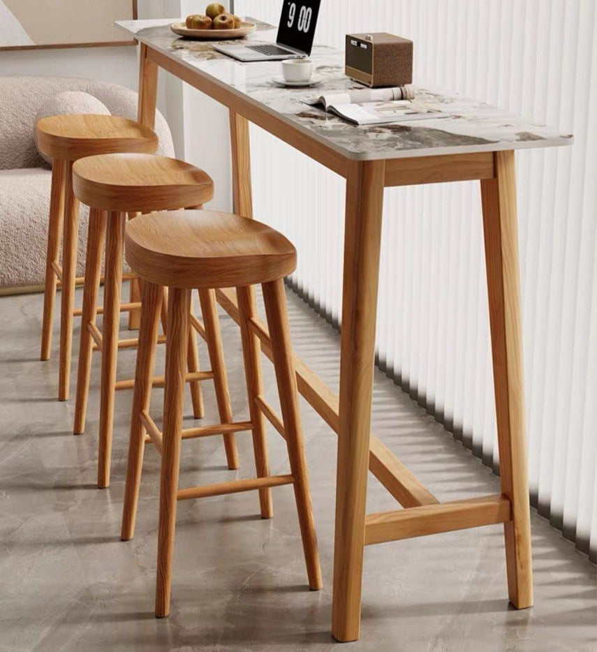 MALOV Modern Sintered Stone Bar Table