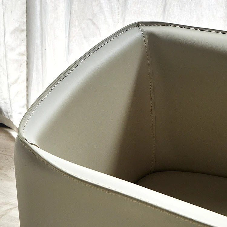 LENNOX Faux Leather Armchair (Set of 2)