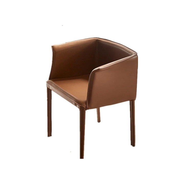 LENNOX Faux Leather Armchair (Set of 2)
