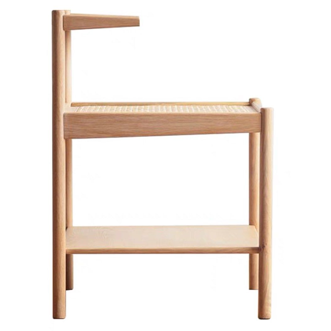 VUNA Japandi Rattan Bedside Table