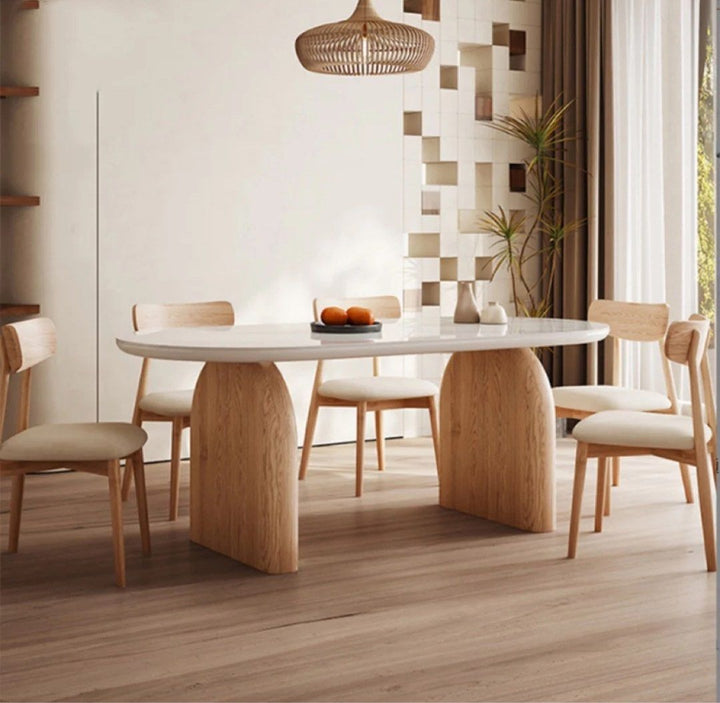 UCHIYAMA Japandi Sintered Stone Dining Table