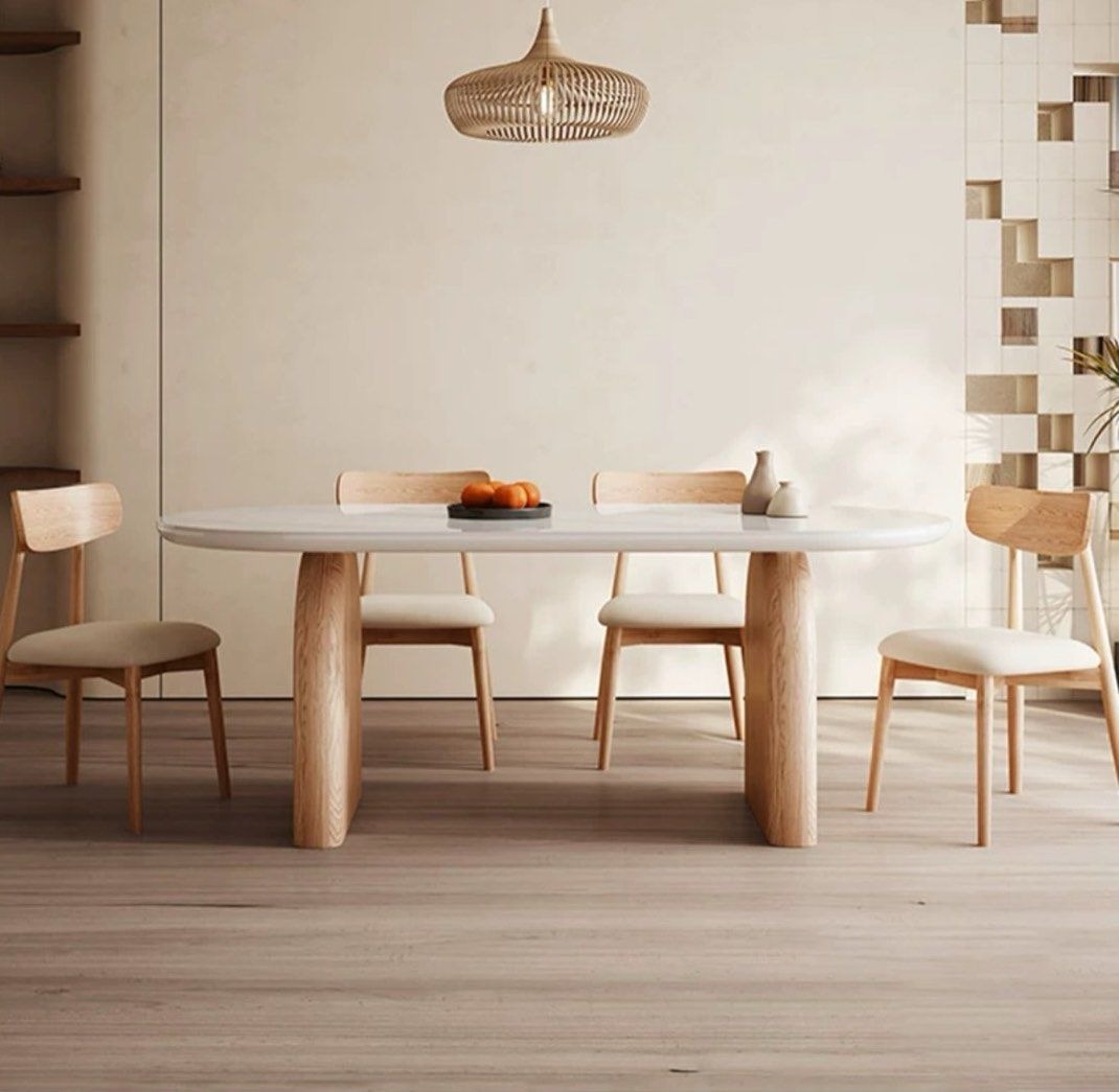 UCHIYAMA Japandi Sintered Stone Dining Table