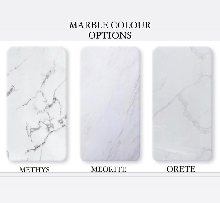 VOLNY Modern Marble Dining Table