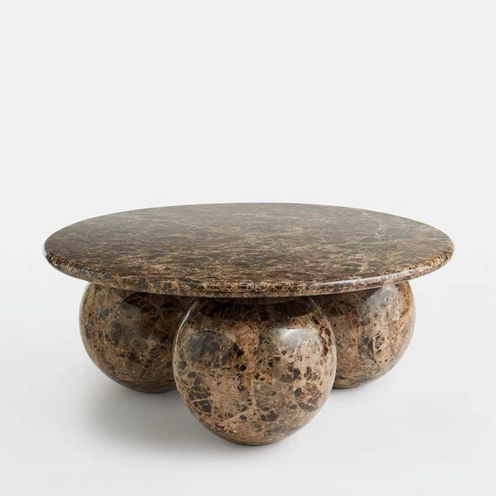 ACE Modern Marble Round Coffee Table