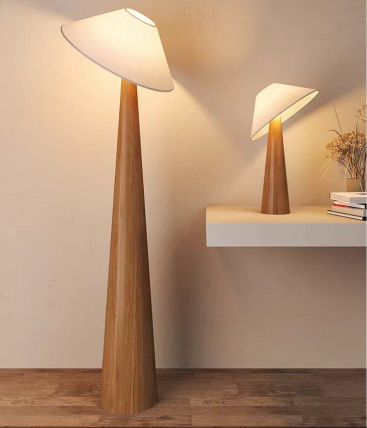 WAREN Modern Table & Floor Lamp