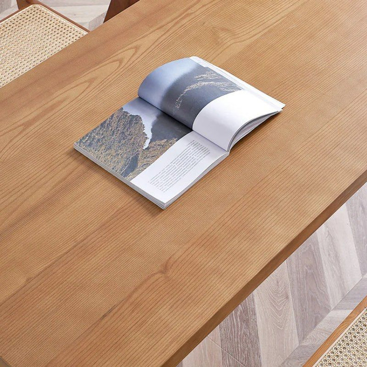 EVERARD Acrylic Base Dining Table