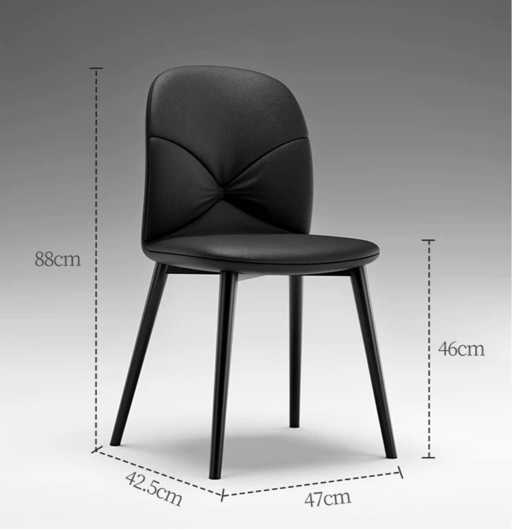 JONES Modern Leather Dining Chair