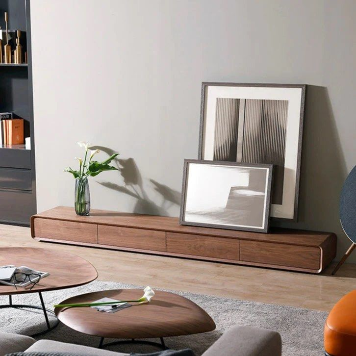 VIVAR Wooden TV Stand