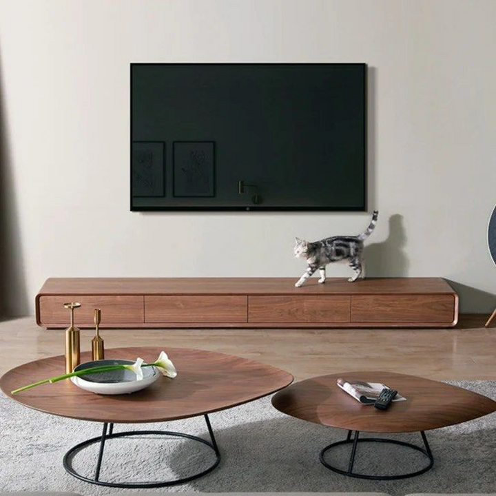 VIVAR Wooden TV Stand