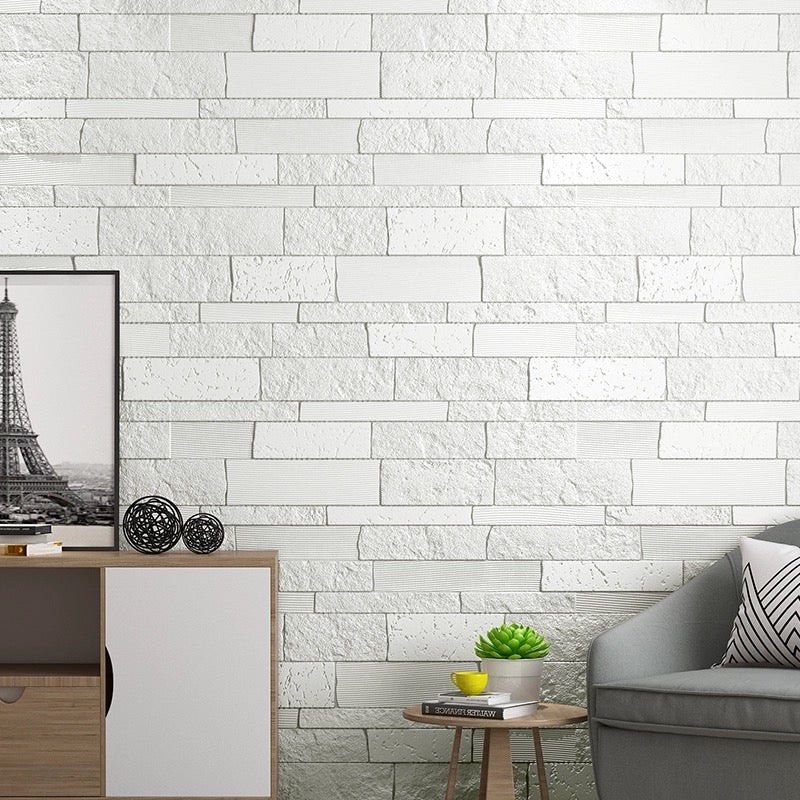 XEN Modern White Brick Wall Tiles