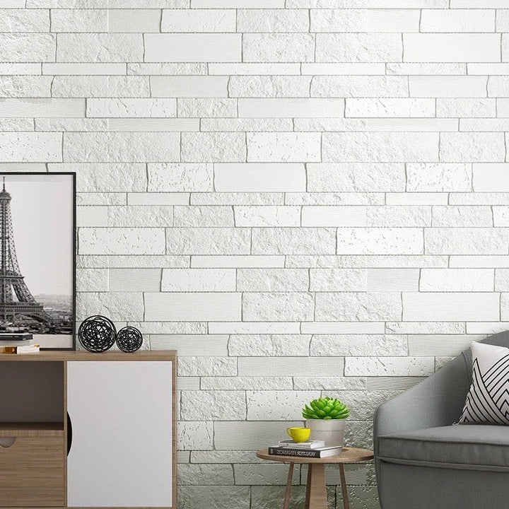 XEN Modern White Brick Wall Tiles