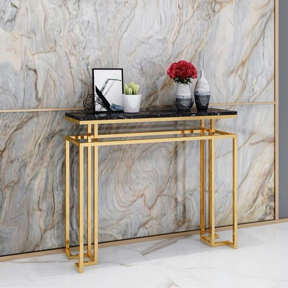 LEDA Marble Console Table