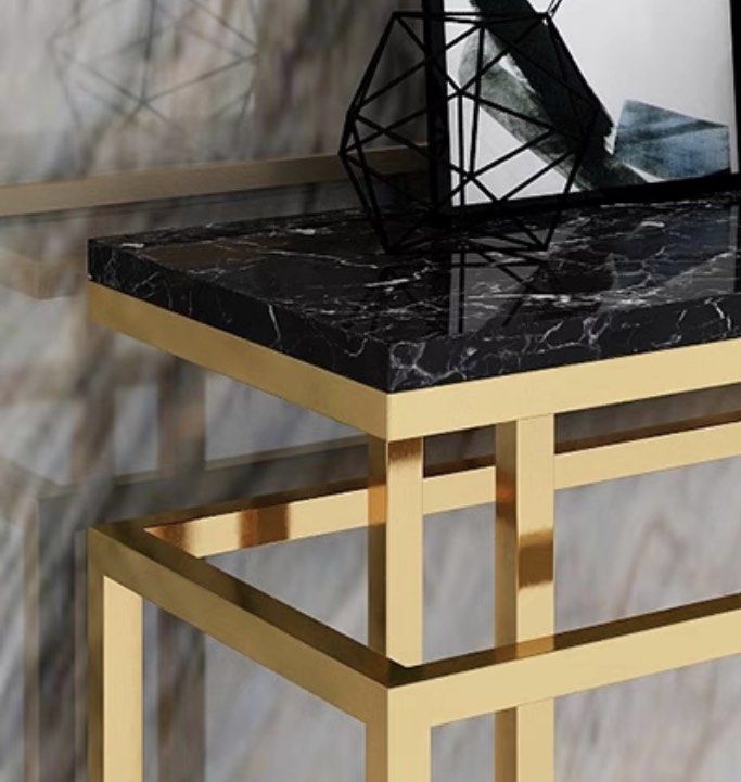 LEDA Marble Console Table