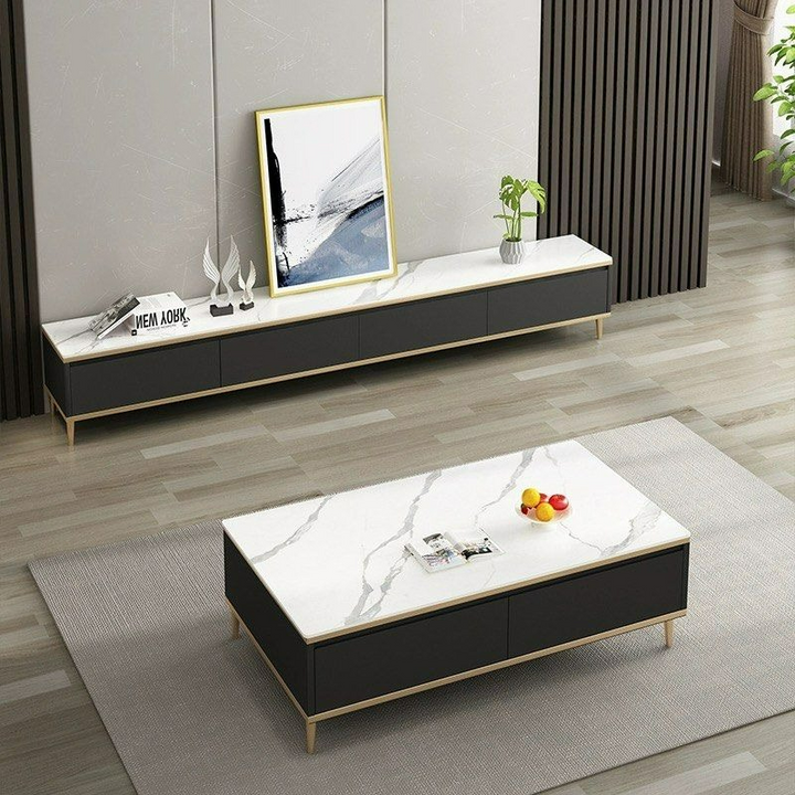 VIMA Modern Sintered Stone TV Console
