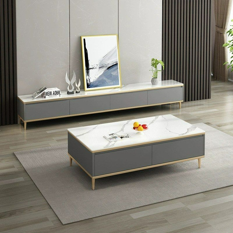 VIMA Modern Sintered Stone TV Console