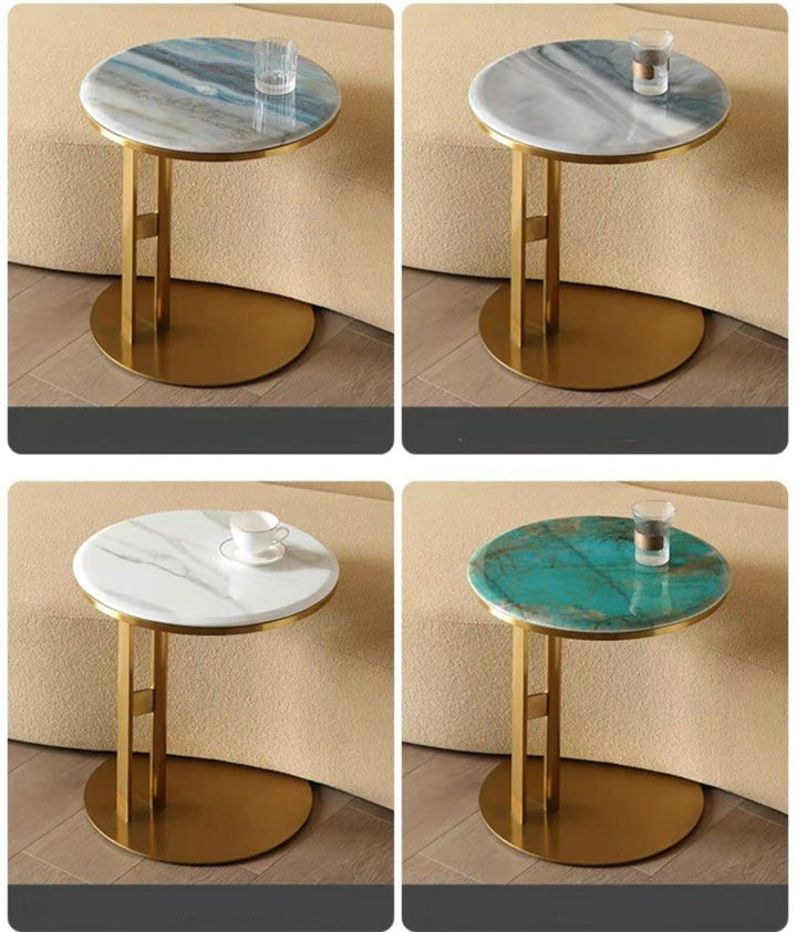 GAFF Modern Marble End Table
