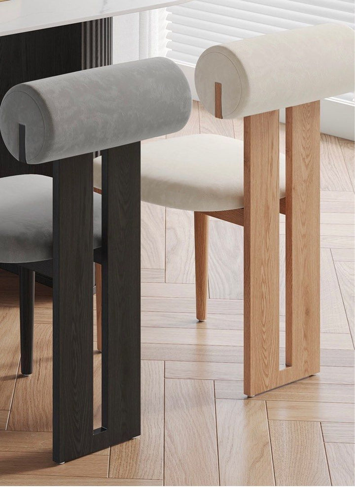 QUARK Modern Pine Wood Dining Chair
