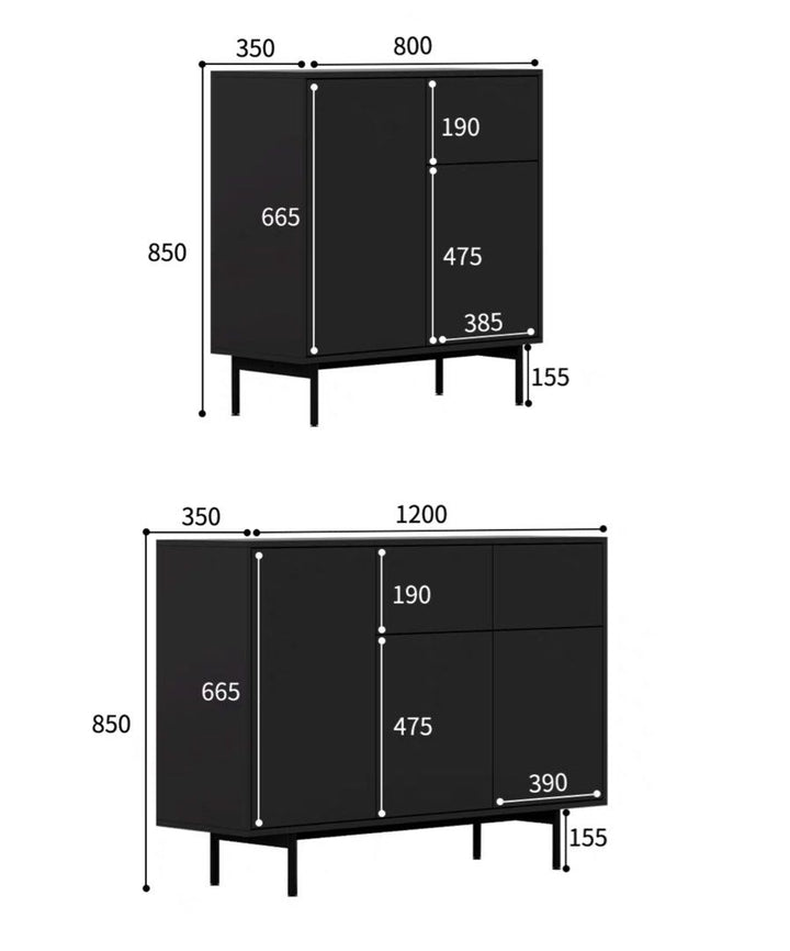 QUIM Modern Sideboard Cabinet