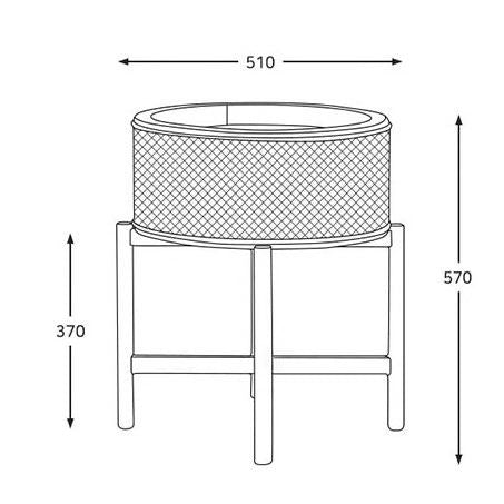 ROUVE Rattan Side Table