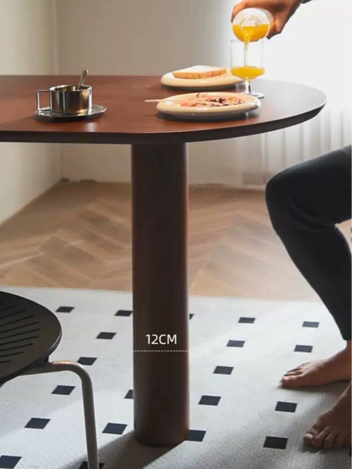 FONSECA Modern Walnut Island Dining Table