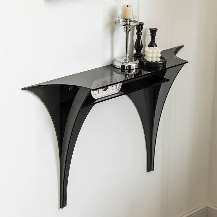 DIGORY Modern Floating Acrylic Console Table