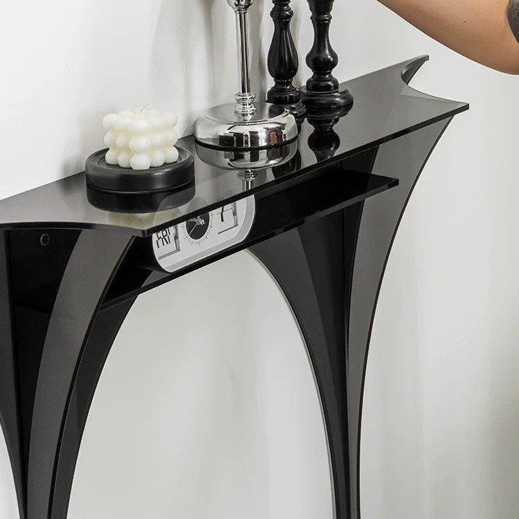 DIGORY Modern Floating Acrylic Console Table
