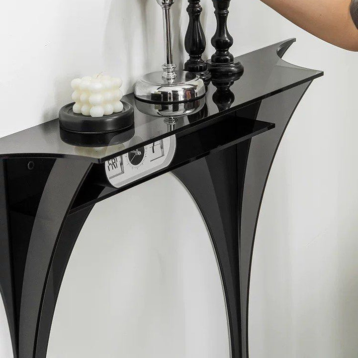 DIGORY Modern Floating Acrylic Console Table